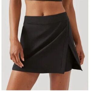 Outdoor Voices Court Skort, black, size M medium